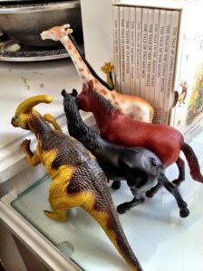 Animals on the move. As usual.